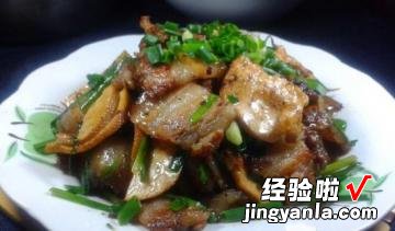 韭菜豆干炒肉