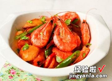 脆皮虾爆炒土豆