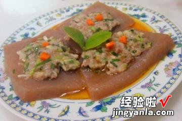 葱香魔芋豆腐