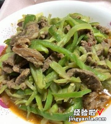 莴笋丝炒牛肉