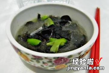 木耳粉丝汤