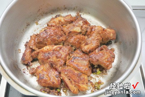 豆豉金瓜烧排骨