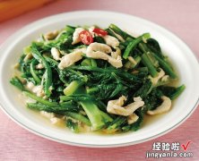 鸡丝炒油菜