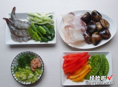 海鲜炒乌龙面