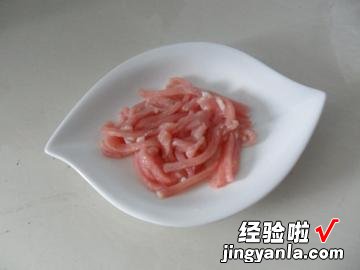 莴苣炒肉丝