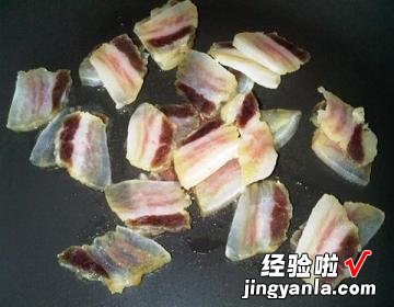 腊肉炒藕片