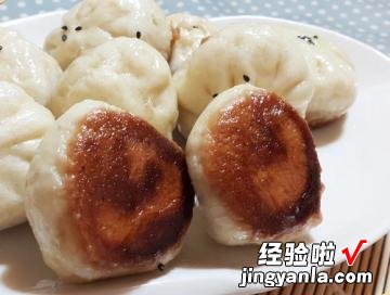 上海葱肉生煎包