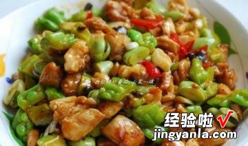 苦瓜爆鸡丁