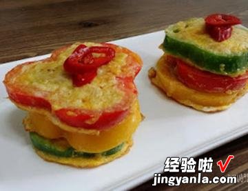 甜椒煎饼