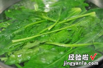 鲜虾仁菠菜卷