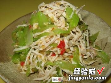凉拌飞鱼卵鸡丝