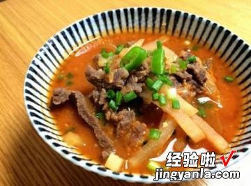 牛肉大酱汤