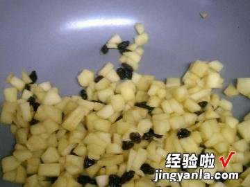 焦糖苹果饼干