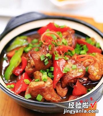 豆瓣酱烧鸡肉