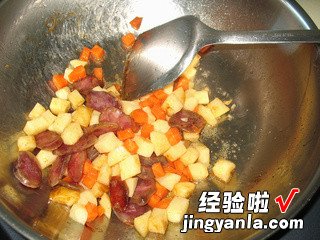 香肠焖饭