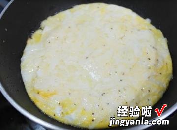 豆腐起士蛋包