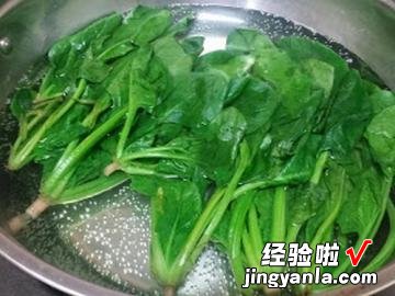 凉拌菠菜豆腐