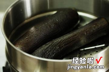 减肥无油版蒜泥茄子