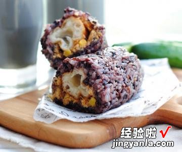 紫米粢饭团