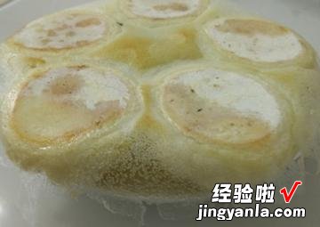 冰花小豆沙煎包