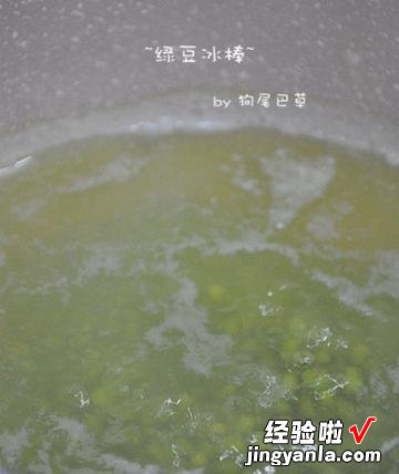 消暑降火 绿豆冰棒