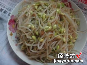 清炒黄豆芽