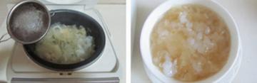 火龙果雪蛤银耳蜜羹