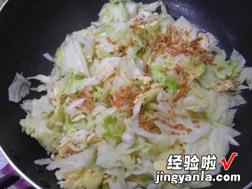 油葱酥高丽菜炒鸡蛋