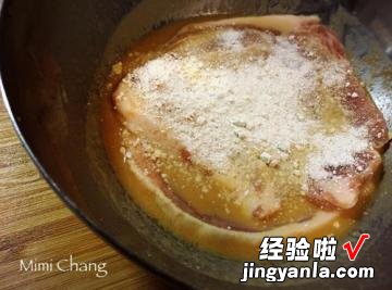 豆腐乳煎猪排