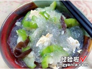 丝瓜鸡蛋粉丝煲