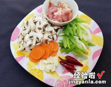 葱香蘑菇炒肉片