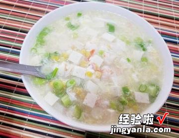 鲜虾蟹肉豆腐}