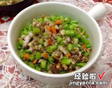 便当菜 四季豆鲷鱼松