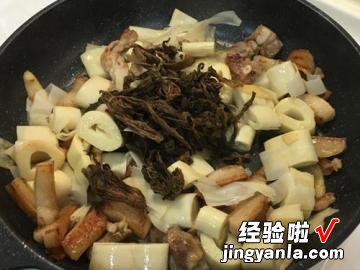 卤梅干菜桂竹笋