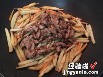 家常马玲薯炒肉丝