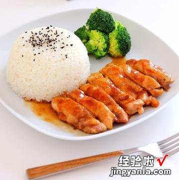 照烧鸡排饭