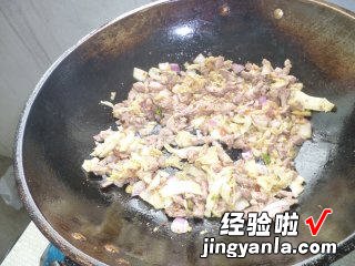 白菜羊肉炒饭