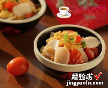 番茄鸡蛋炒年糕