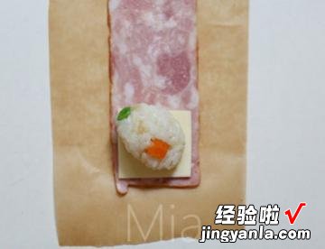 培根芝士饭团