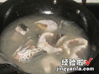 豆腐黑鱼汤