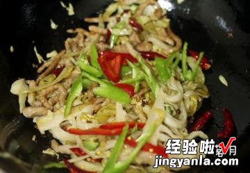 泡菜炒肉丝