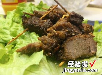 烤箱烤牛肉牙签肉