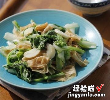 豆油皮炒大白菜