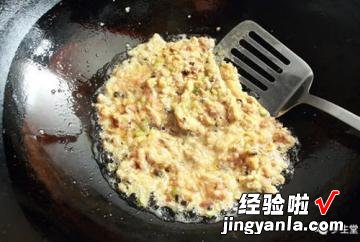 豉香肉末鸡蛋炒春韭