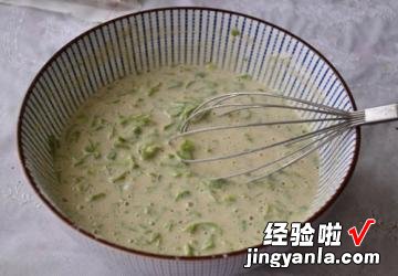 芹菜叶煎饼电饼铛版