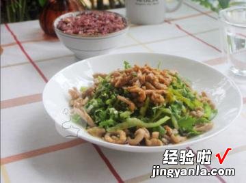 瘦肉丝拌茄子