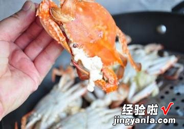 原汁原味清蒸梭子蟹