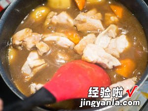 日式地瓜鸡肉咖喱饭