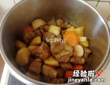 wmf高压锅做土豆炖肉