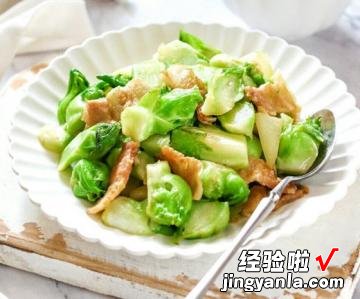 儿菜炒五花肉